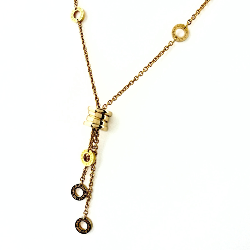 Bvlgari Bulgari B.zero1 Element Necklace, Yellow Gold (750), Pendant Women's - Picture 1 of 7